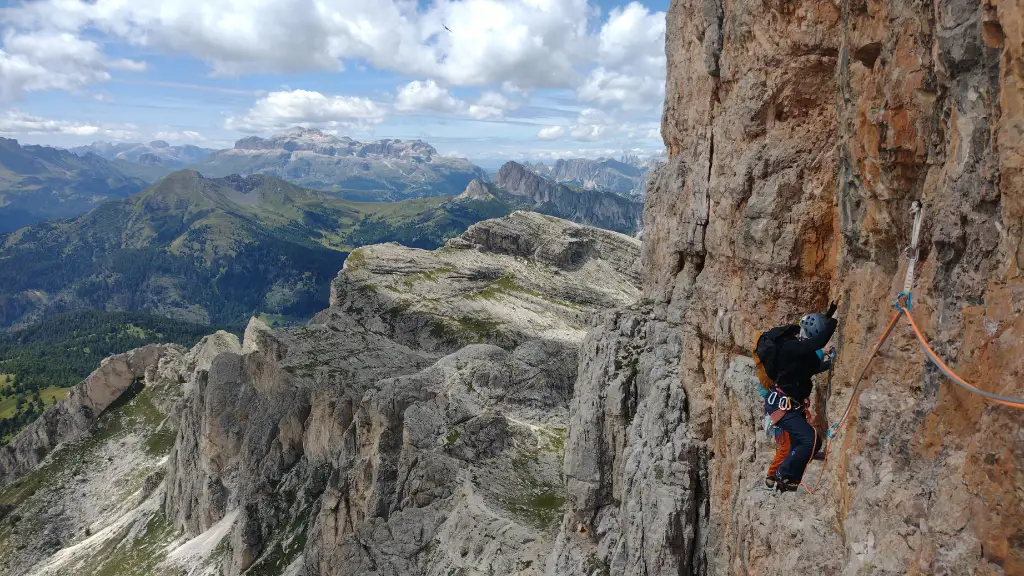 Vie lunghe di arrampicata in Dolomiti da percorrere con la Guida Alpina